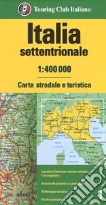 Italia settentrionale 1:400.000. Carta stradale e turistica libro