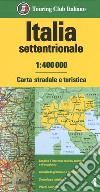 Italia settentrionale 1:400.000. Carta stradale e turistica libro