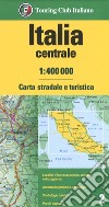 Italia centrale 1:400.000. Carta stradale e turistica libro