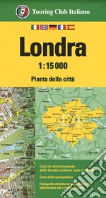 Londra 1:15.000. Pianta della città libro