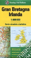 Gran Bretagna e Irlanda 1:800.000. Carta stradale e turistica libro