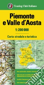 Piemonte e Valle d'Aosta 1:200.000. Carta stradale e turistica libro