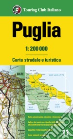 Puglia 1:200.000. Carta stradale e turistica libro