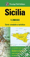 Sicilia 1:200.000. Carta stradale e turistica libro