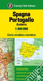 Spagna, Portogallo, Andorra 1:800.000. Carta stradale e turistica libro