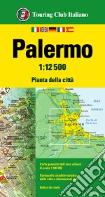 Palermo 1:12.500. Ediz. multilingue libro