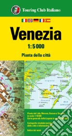 Venezia 1:5.000. Ediz. multilingue libro