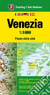 Venezia 1:5.000. Ediz. multilingue libro