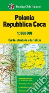 Polonia. Repubblica Ceca 1:800.000 libro