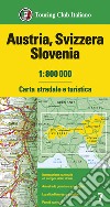 Austria, Svizzera, Slovenia 1:800.000. Carta stradale e turistica libro