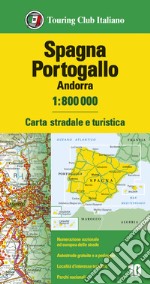 Spagna, Portogallo, Andorra 1:800.000. Carta stradale e turistica libro