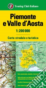 Piemonte e Valle d'Aosta 1:200.000 libro