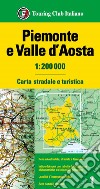 Piemonte e Valle d'Aosta 1:200.000 libro