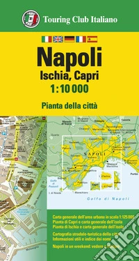 Napoli. Ischia, Capri 1:10.000 libro