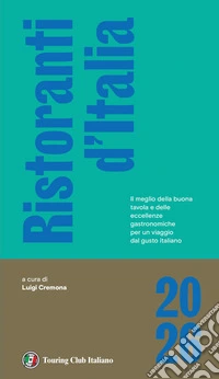 Ristoranti d'Italia 2026 libro