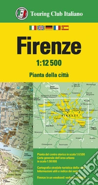 Firenze 1:12.500. Ediz. multilingue libro