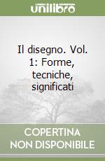 Il disegno. Vol. 1: Forme, tecniche, significati libro