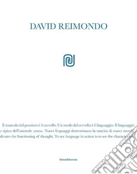 David Reimondo. Ediz. italiana e inglese