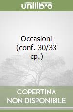 Occasioni (conf. 30/33 cp.) libro