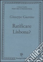 Ratificare Lisbona? libro