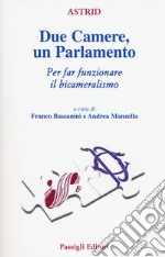 Due Camere un Parlamento. Per far funzionare il bicameralismo libro