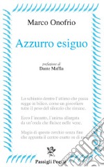 Azzurro esiguo libro