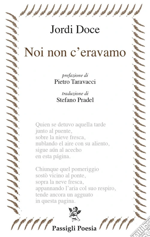 Noi non c'eravamo. Testo spagnolo a fronte