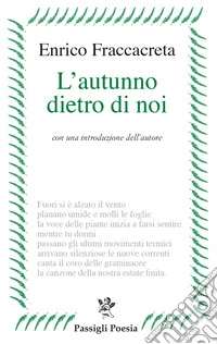 L'autunno dietro di noi libro