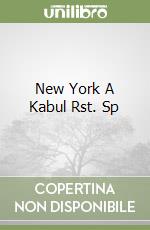 New York A Kabul Rst. Sp libro