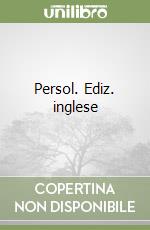 Persol. Ediz. inglese libro