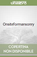 Onsiteformansonry libro