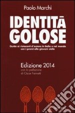 Identità golose 2014 libro