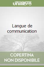 Langue de communication libro