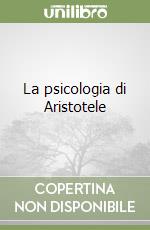 La psicologia di Aristotele libro