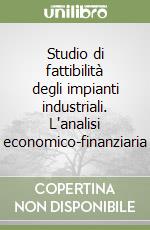 Studio di fattibilità degli impianti industriali. L'analisi economico-finanziaria