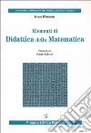 Elementi di didattica della matematica libro