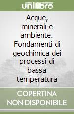 Acque, minerali e ambiente. Fondamenti di geochimica dei processi di bassa temperatura libro