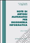 Note di analisi matematica. Funzioni di una variabile libro