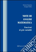 Note di analisi matematica. Funzioni di più variabili libro