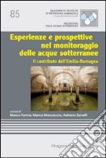 Esperienze e prospettive nel monitoraggio delle acque sotterranee. Il contibuto dell'Emilia Romagna libro