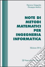 Note di metodi matematici per ingegneria informatica libro