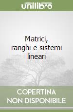 Matrici, ranghi e sistemi lineari libro