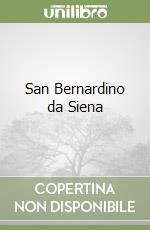 San Bernardino da Siena libro