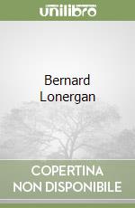 Bernard Lonergan libro