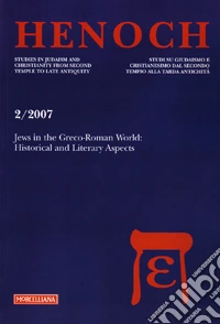 Henoch (2007). Vol. 2: Jews in the greco-roman world libro