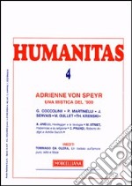 Humanitas (2008). Vol. 4: Adrienne von Speyr libro