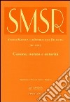 SMSR. Studi e materiali di storia delle religioni (2012). Vol. 78/1: Canone, norma e autorità libro