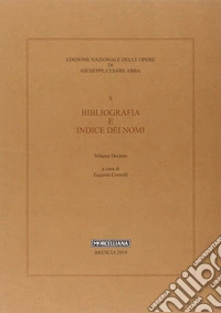 Bibliografia e indice dei nomi