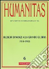 Humanitas (2015). Vol. 6: Filosofi dinanzi alla grande guerra 1914-1918 libro