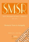 SMSR. Studi e materiali di storia delle religioni (2017). Vol. 3: Hermetic texts in antiquity libro